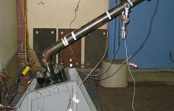 An SA106 feeder pipe subjected to fatigue cycling at CANDU operating conditions