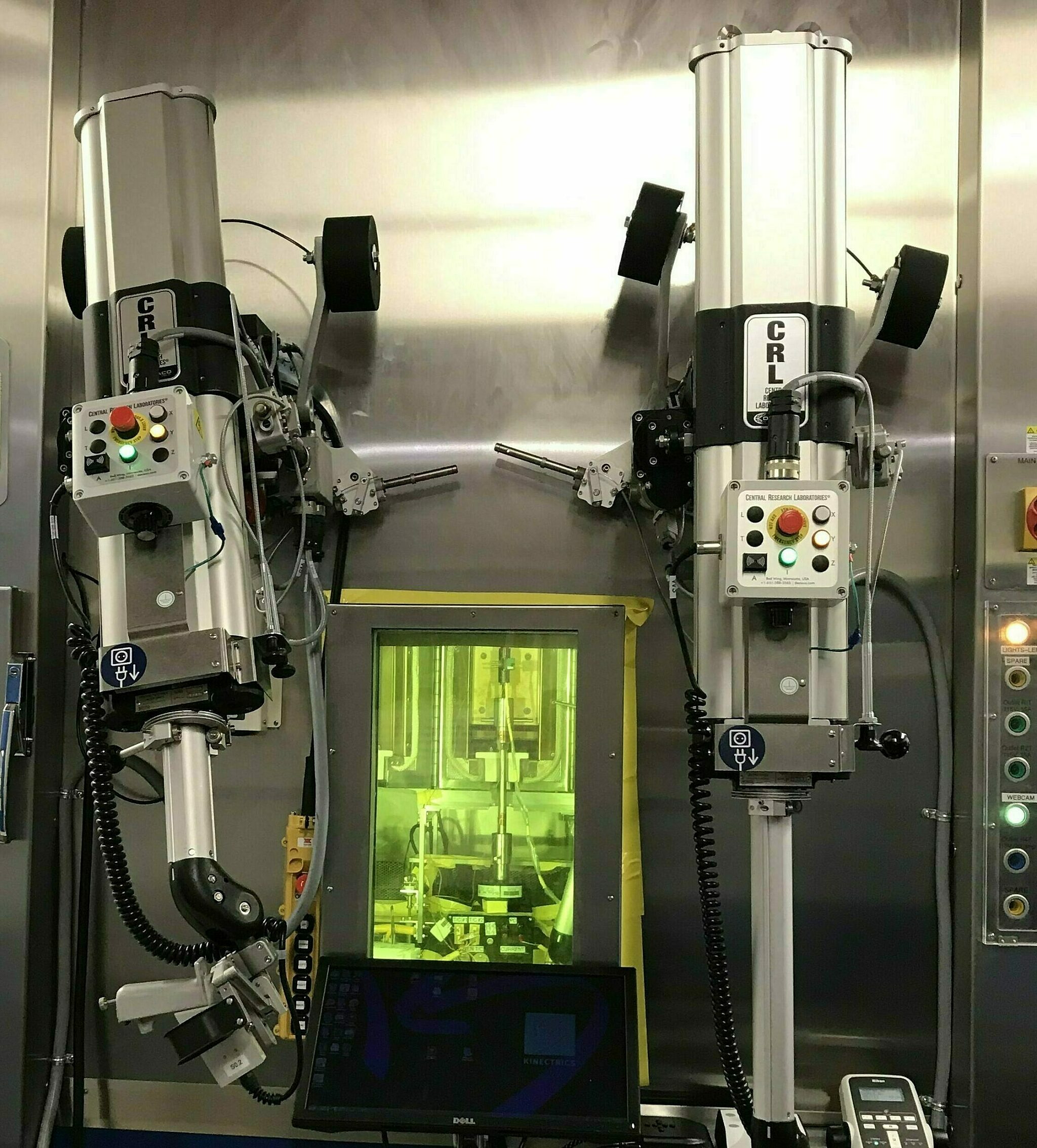 Exterior photograph of irradiated materials testing facilities