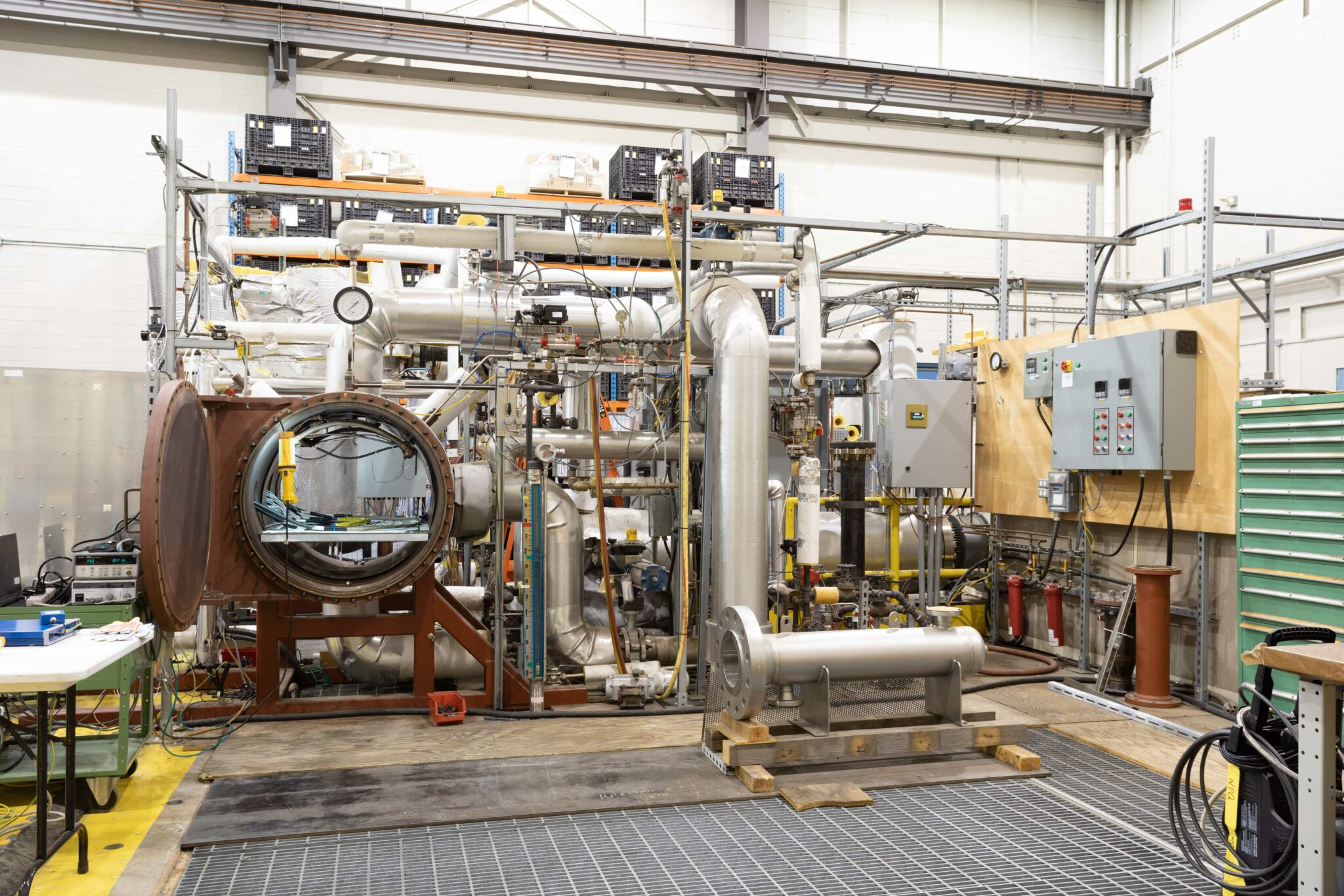 Loss of Coolant Accident (LOCA) testing equipment