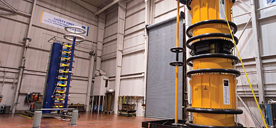 Kinectrics' high voltage testing facility