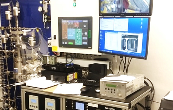 Photograph of the thermal desorption mass spectrometry unit monitoring area